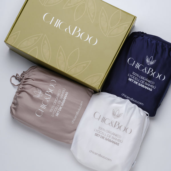 JUEGO DE CAMA "BRISA"  BLANCO NIEVE
